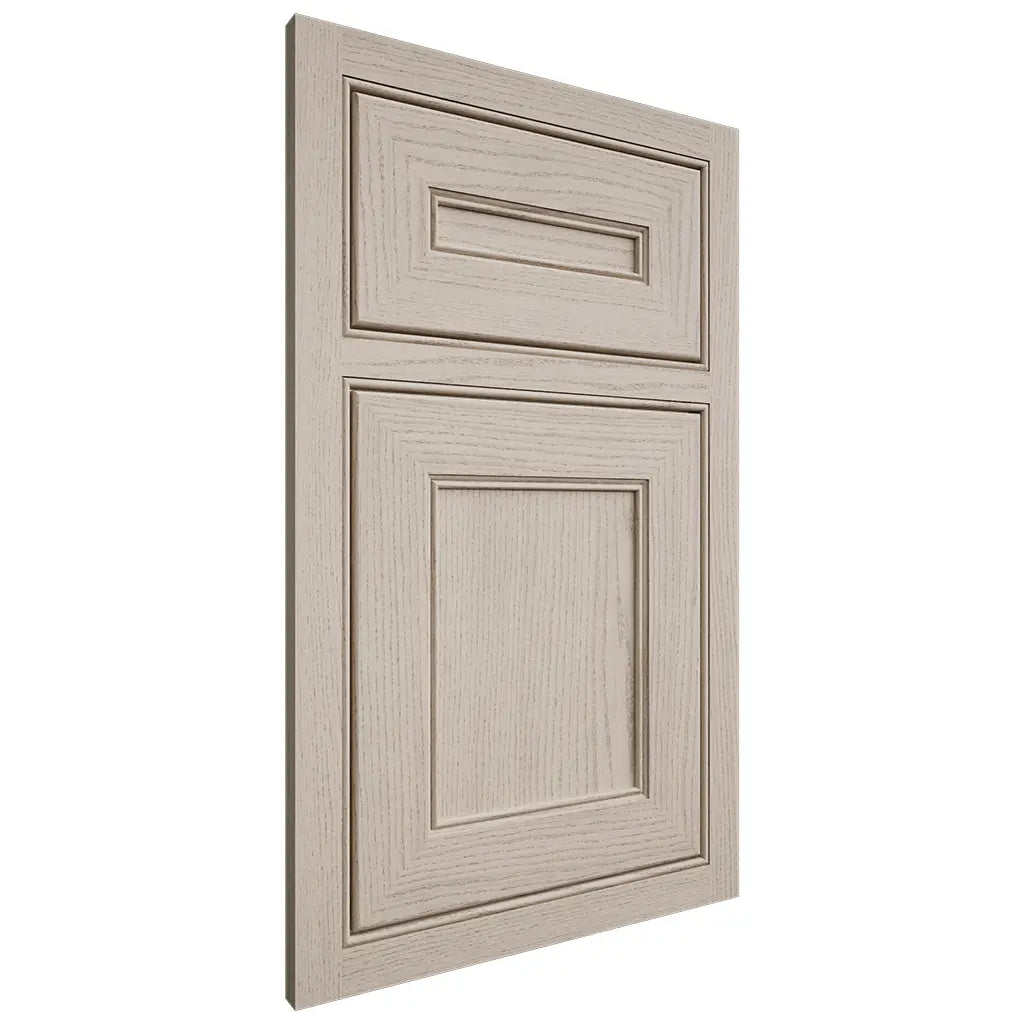 Shiloh Cabinetry Beaded Inset Landes Walnut Plain Cut Seagull Door