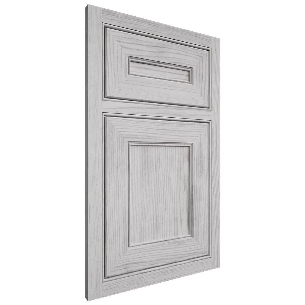 Shiloh Cabinetry Beaded Inset Landes Walnut Plain Cut Stratus Door