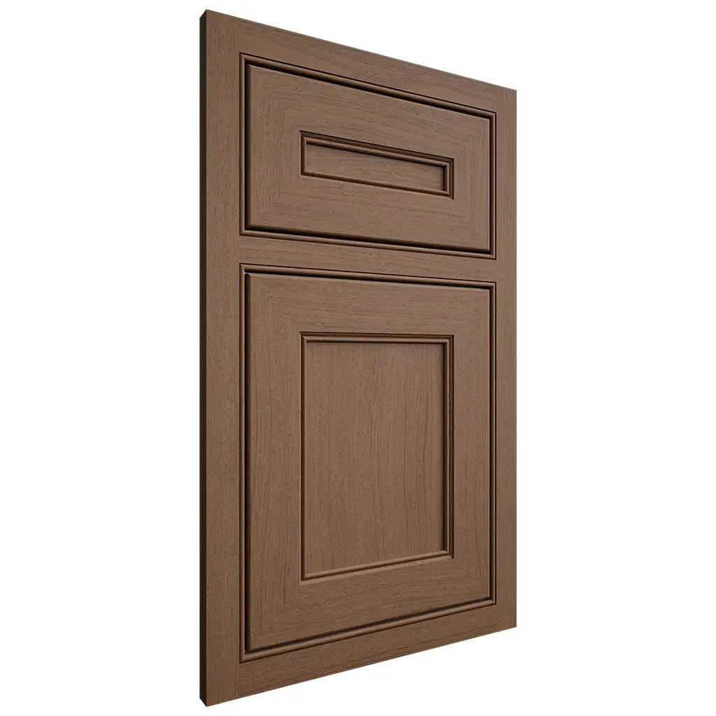 Shiloh Cabinetry Beaded Inset Landes White Oak Plain Cut Autumn Door