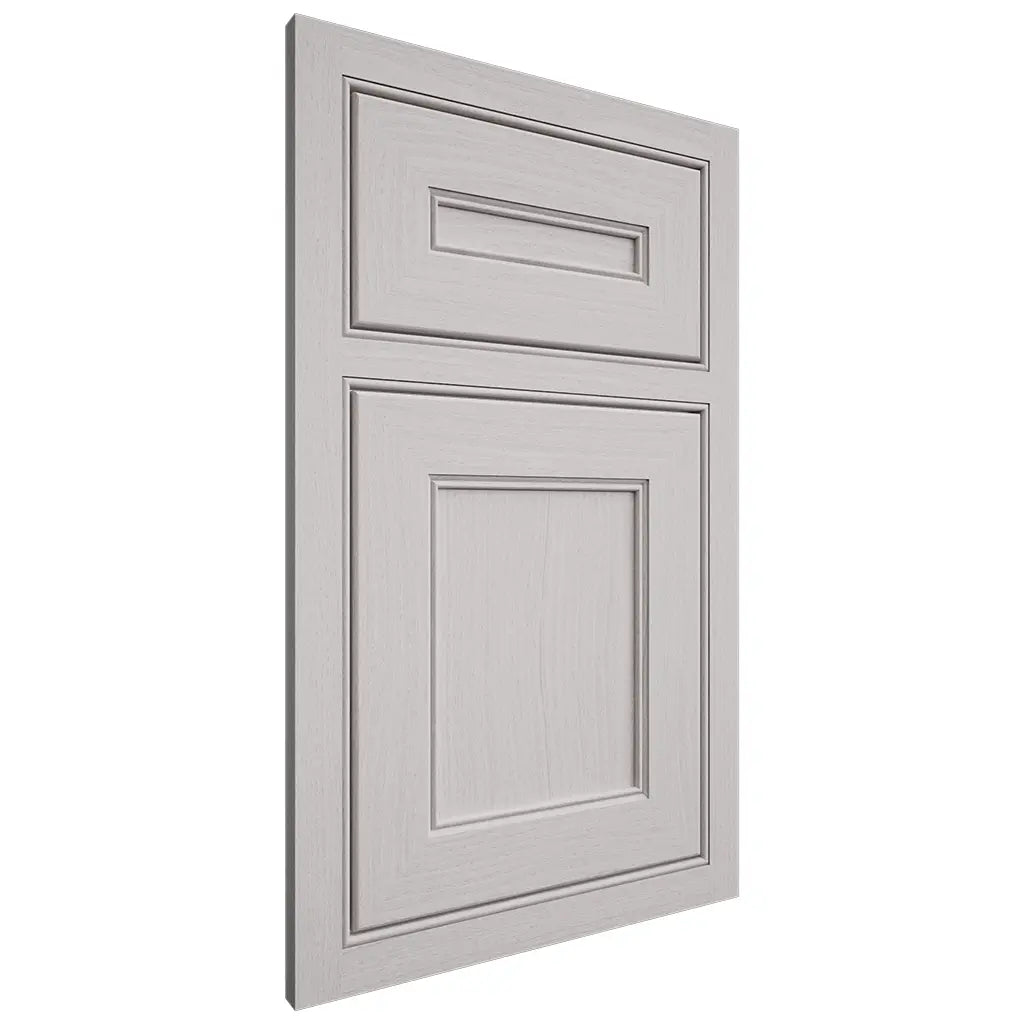 Shiloh Cabinetry Beaded Inset Landes White Oak Plain Cut Cotton Door