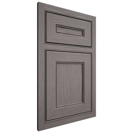 Shiloh Cabinetry Beaded Inset Landes White Oak Plain Cut Flagstone Door