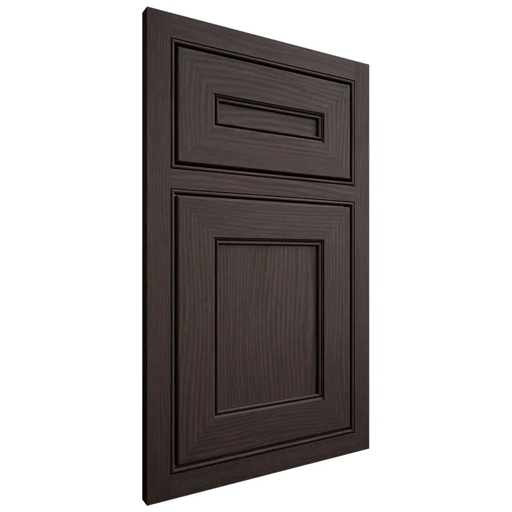 Shiloh Cabinetry Beaded Inset Landes White Oak Plain Cut Morel Door