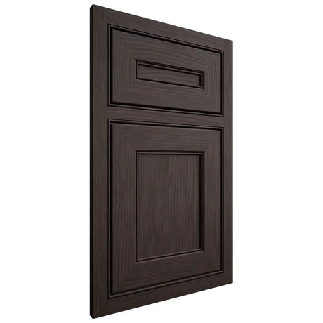 Shiloh Cabinetry Beaded Inset Landes White Oak Plain Cut Morel Door