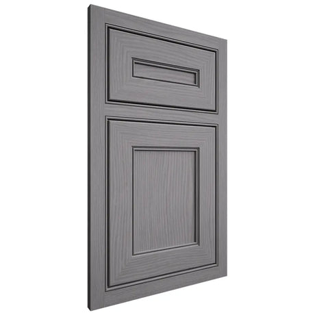 Shiloh Cabinetry Beaded Inset Landes White Oak Plain Cut Sterling Door