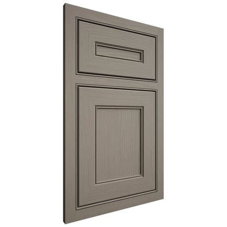 Shiloh Cabinetry Beaded Inset Landes White Oak Plain Cut Thyme Door
