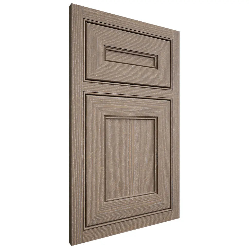 Shiloh Cabinetry Beaded Inset Landes White Oak Quarter Sawn Almond Door