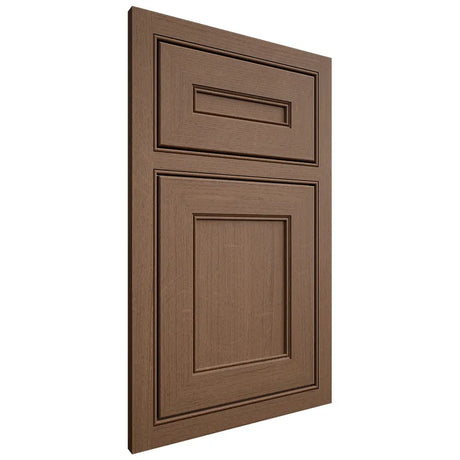 Shiloh Cabinetry Beaded Inset Landes White Oak Quarter Sawn Autumn Door