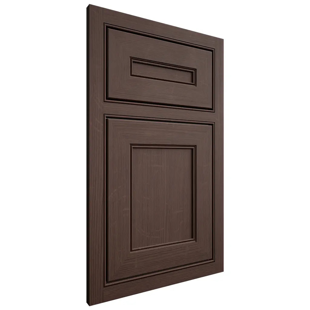 Shiloh Cabinetry Beaded Inset Landes White Oak Quarter Sawn Dusk Door