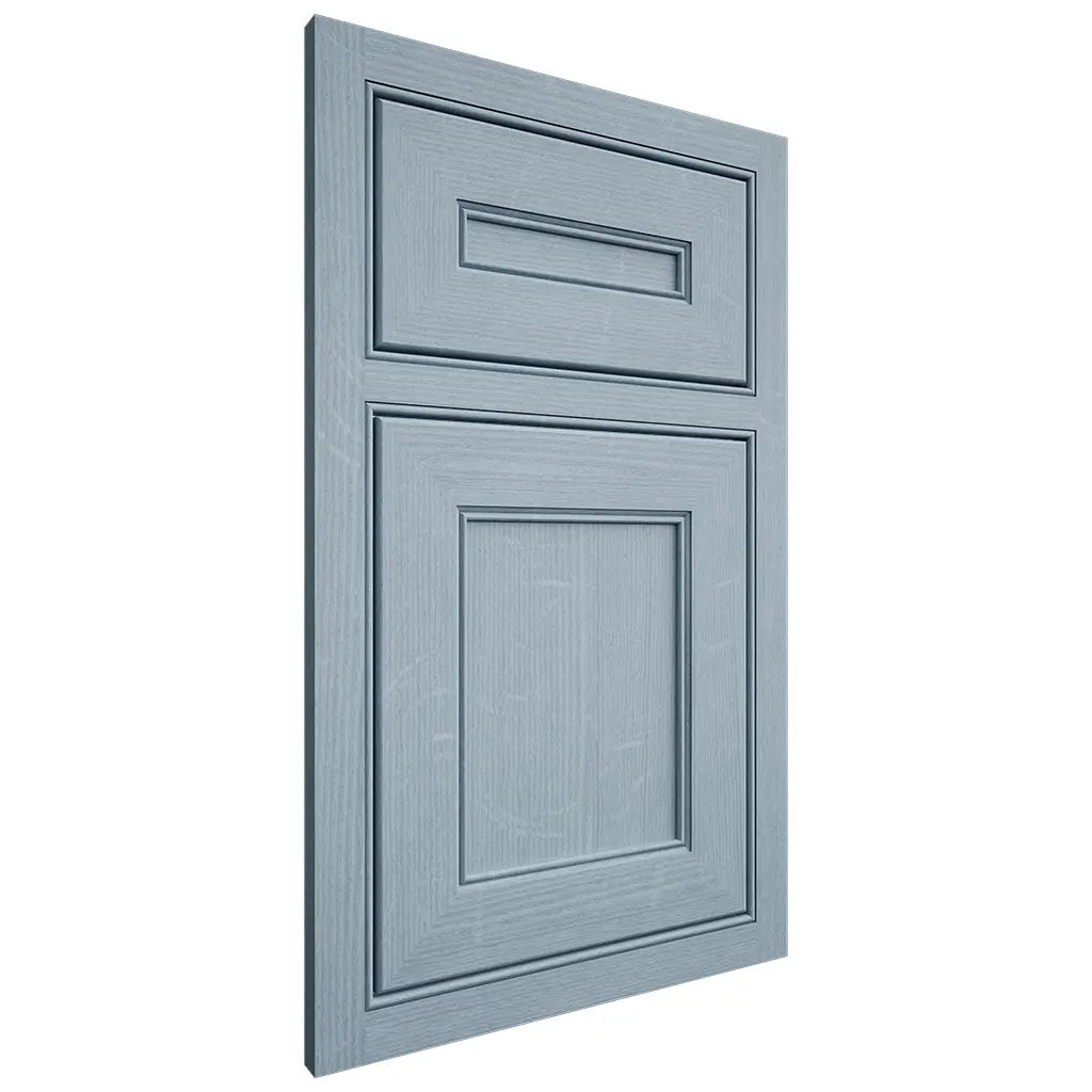 Shiloh Cabinetry Beaded Inset Landes White Oak Quarter Sawn Sky Door