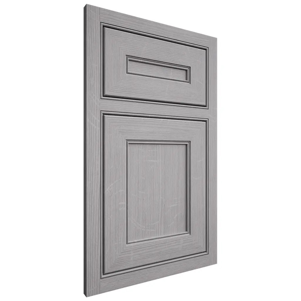 Shiloh Cabinetry Beaded Inset Landes White Oak Quarter Sawn Stratus Door