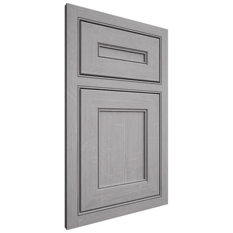 Shiloh Cabinetry Beaded Inset Landes White Oak Quarter Sawn Stratus Door
