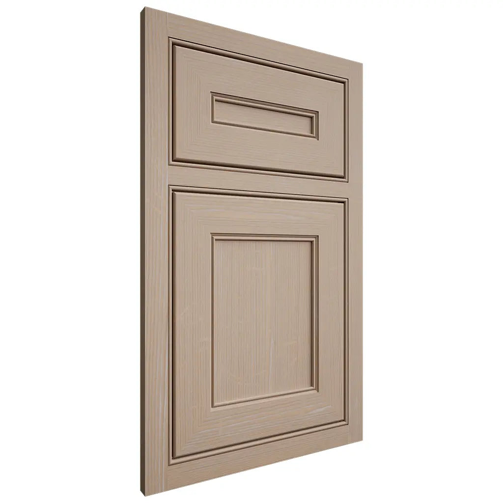 Shiloh Cabinetry Beaded Inset Landes White Oak Quarter Sawn Straw Door