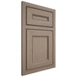 Shiloh Cabinetry Beaded Inset Landes White Oak Rift Cut Almond Door