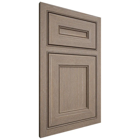 Shiloh Cabinetry Beaded Inset Landes White Oak Rift Cut Almond Door