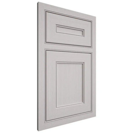 Shiloh Cabinetry Beaded Inset Landes White Oak Rift Cut Cotton Door