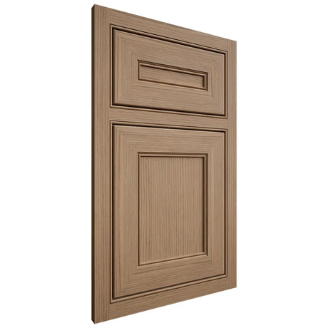 Shiloh Cabinetry Beaded Inset Landes White Oak Rift Cut Natural Door