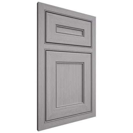 Shiloh Cabinetry Beaded Inset Landes White Oak Rift Cut Stratus Door