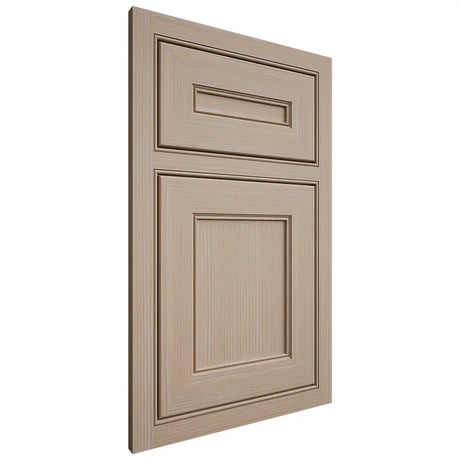 Shiloh Cabinetry Beaded Inset Landes White Oak Rift Cut Straw Door