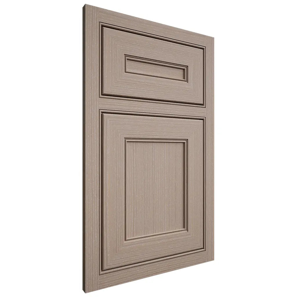 Shiloh Cabinetry Beaded Inset Landes White Oak Rift Cut Whitewash Door