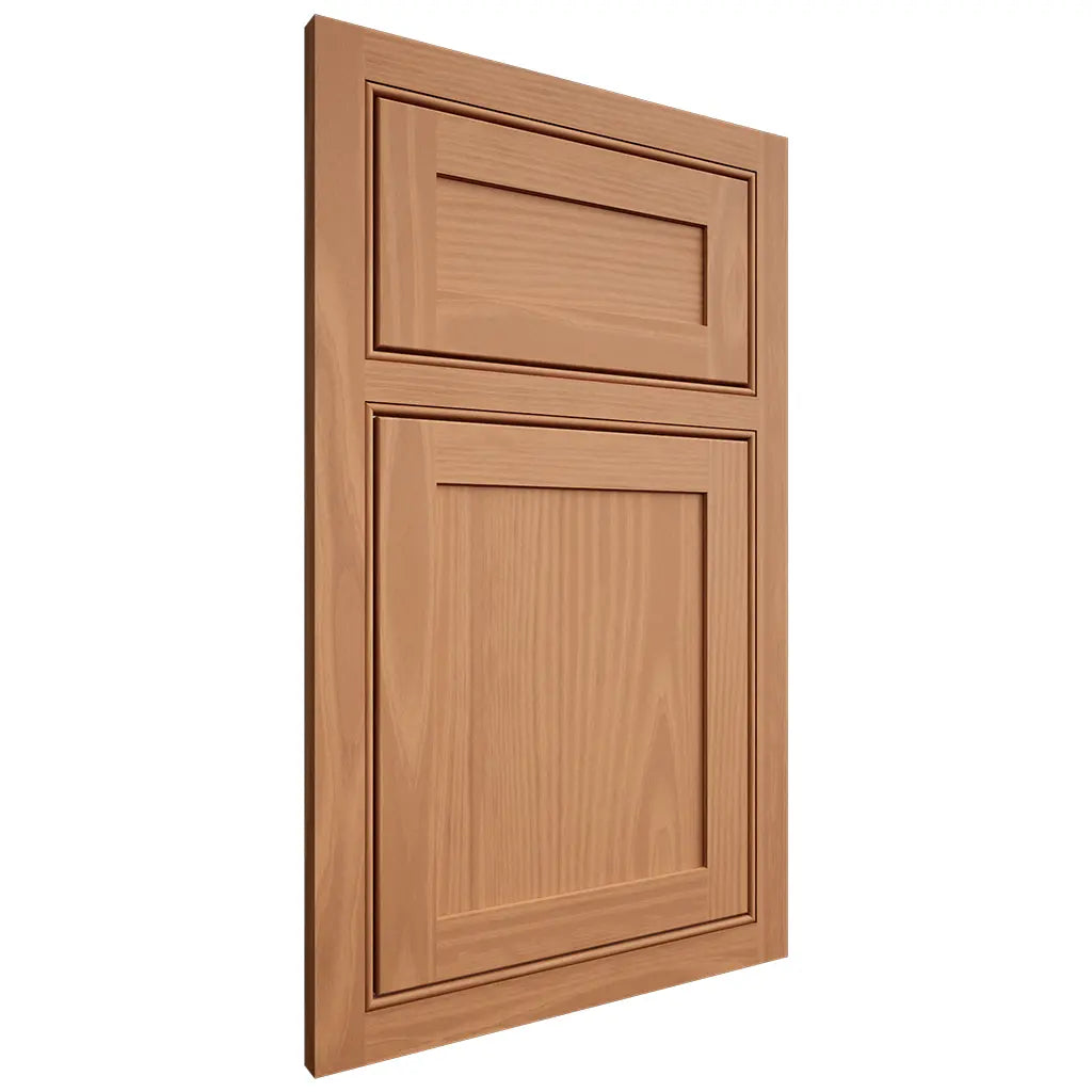 Shiloh Cabinetry Beaded Inset Malibu Cherry Plain Cut Natural Door