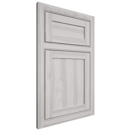 Shiloh Cabinetry Beaded Inset Malibu Hickory Plain Cut Cotton Door