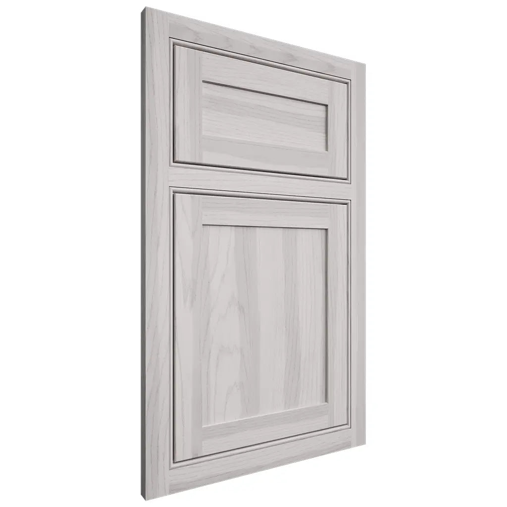 Shiloh Cabinetry Beaded Inset Malibu Hickory Plain Cut Cotton Door