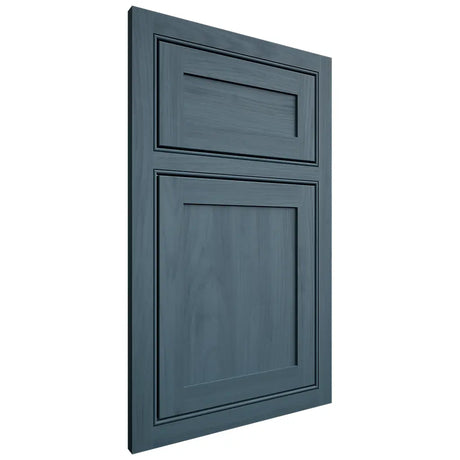 Shiloh Cabinetry Beaded Inset Malibu Hickory Plain Cut Hudson Door