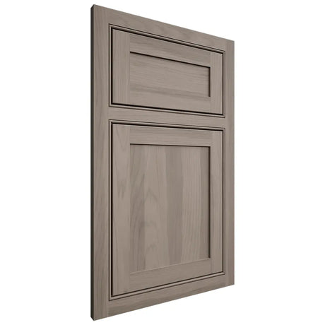 Shiloh Cabinetry Beaded Inset Malibu Hickory Plain Cut Sterling Door