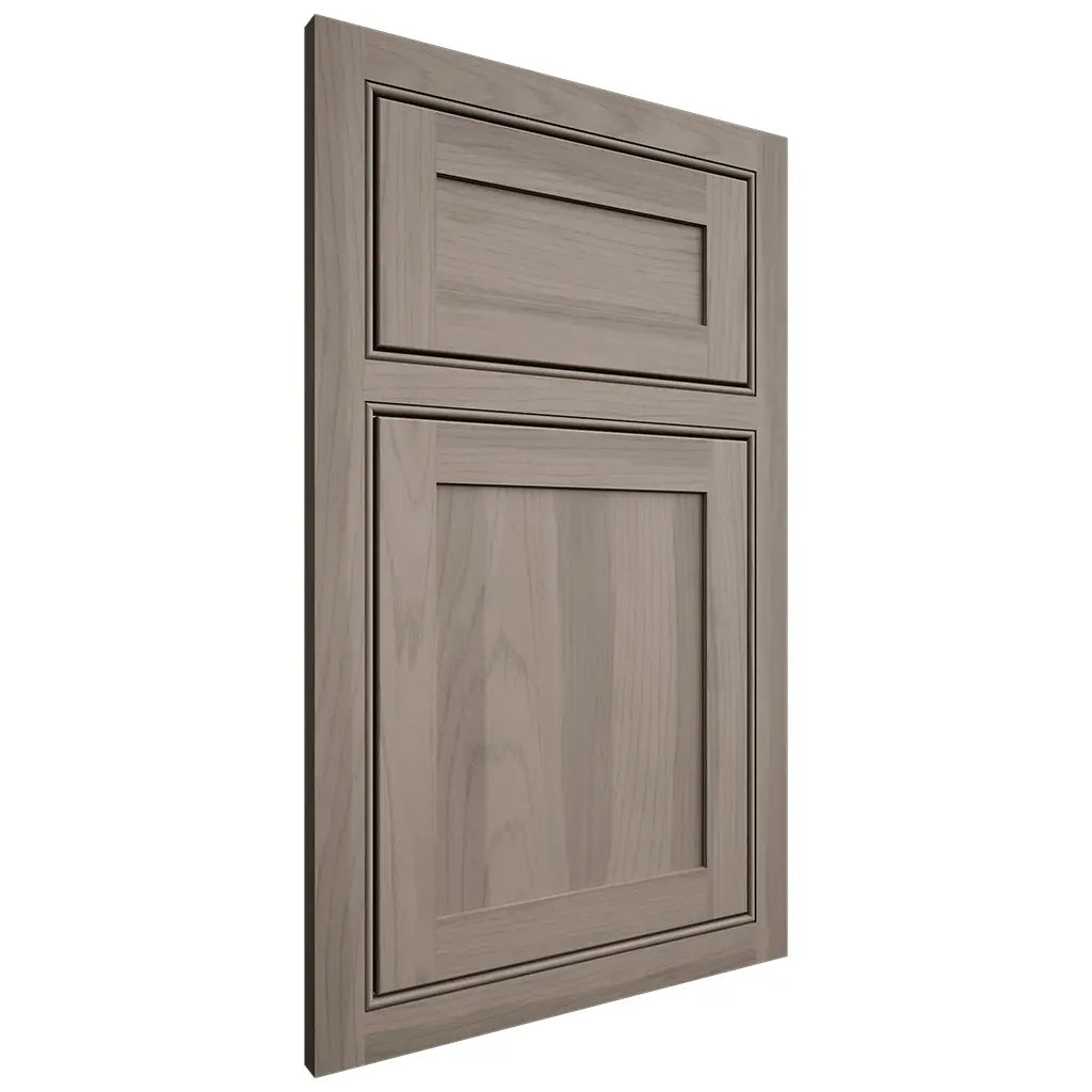 Shiloh Cabinetry Beaded Inset Malibu Hickory Plain Cut Sterling Door