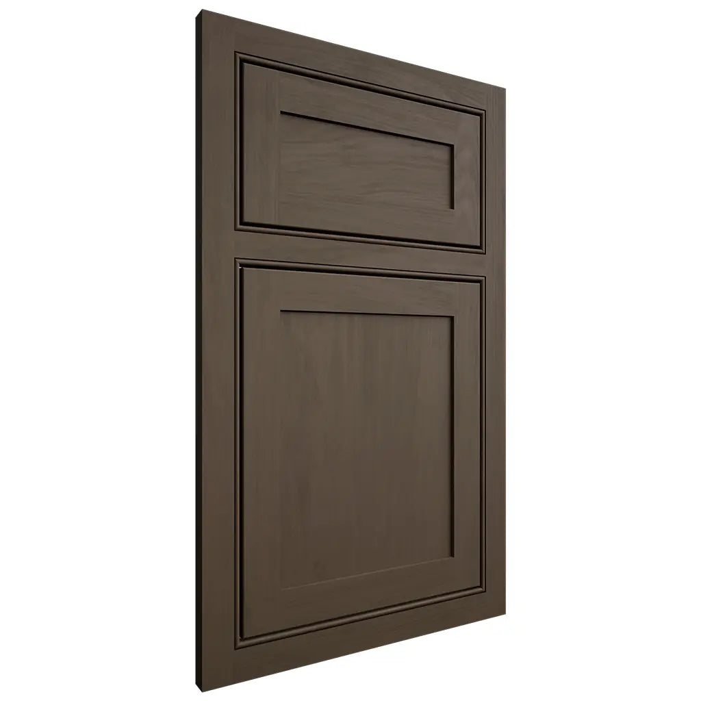 Shiloh Cabinetry Beaded Inset Malibu Maple Plain Cut Perfect Brown Door