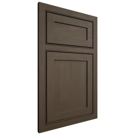 Shiloh Cabinetry Beaded Inset Malibu Maple Plain Cut Perfect Brown Door