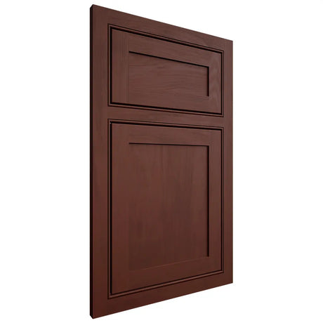 Shiloh Cabinetry Beaded Inset Malibu Maple Plain Cut Sable Door