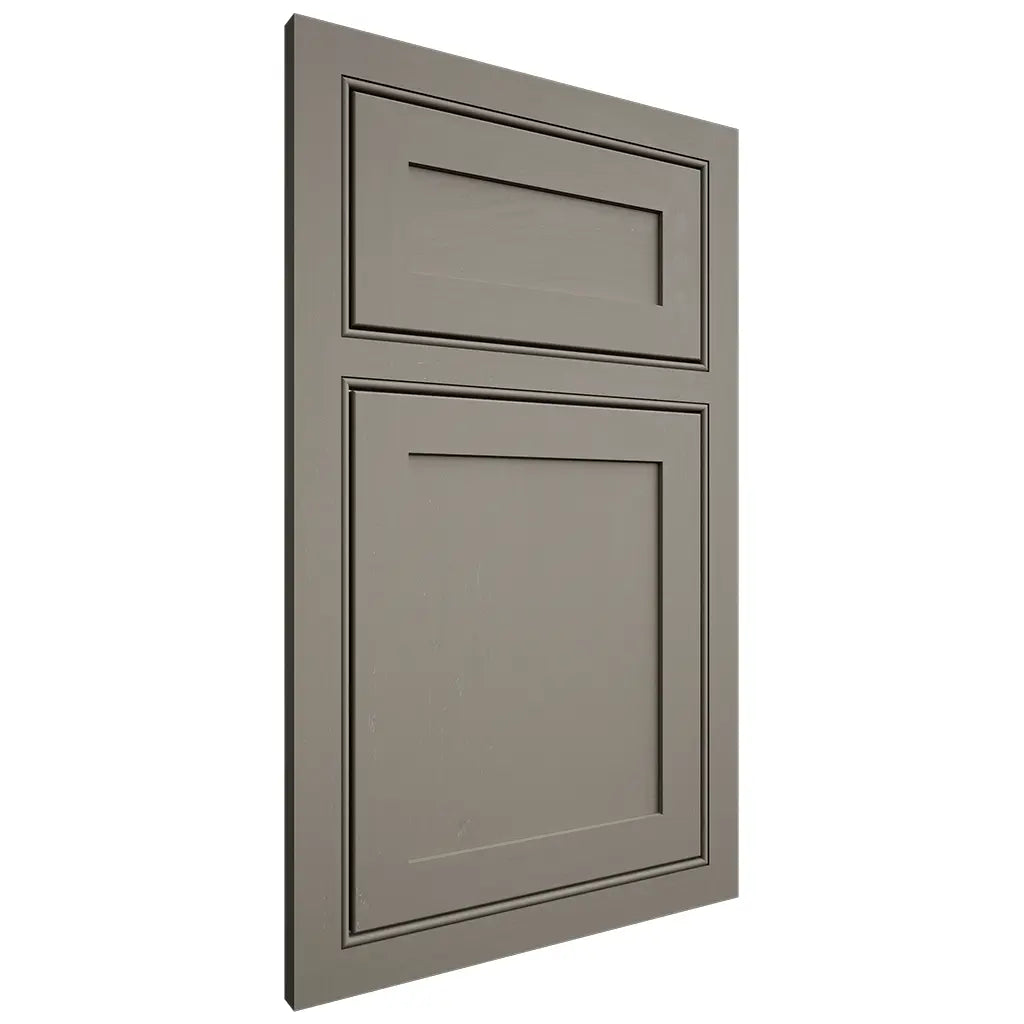 Shiloh Cabinetry Beaded Inset Malibu Maple Plain Cut Thyme Door