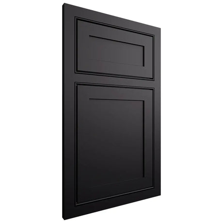 Shiloh Cabinetry Beaded Inset Malibu Paintable Black Door