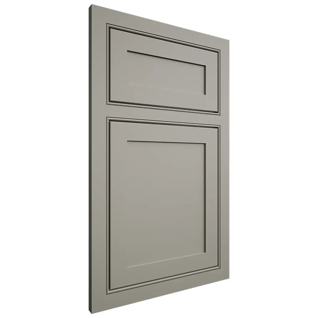 Shiloh Cabinetry Beaded Inset Malibu Paintable Evergreen Fog Door