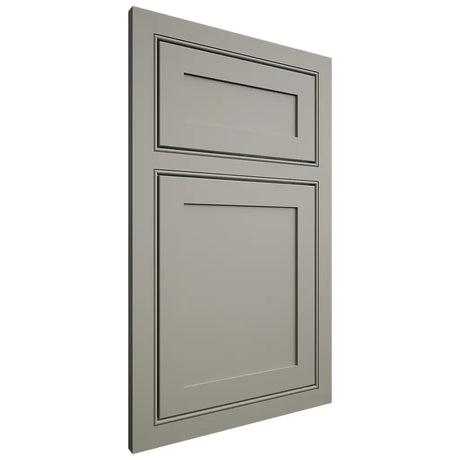 Shiloh Cabinetry Beaded Inset Malibu Paintable Evergreen Fog Door