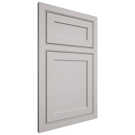 Shiloh Cabinetry Beaded Inset Malibu Paintable Mindful Gray Door