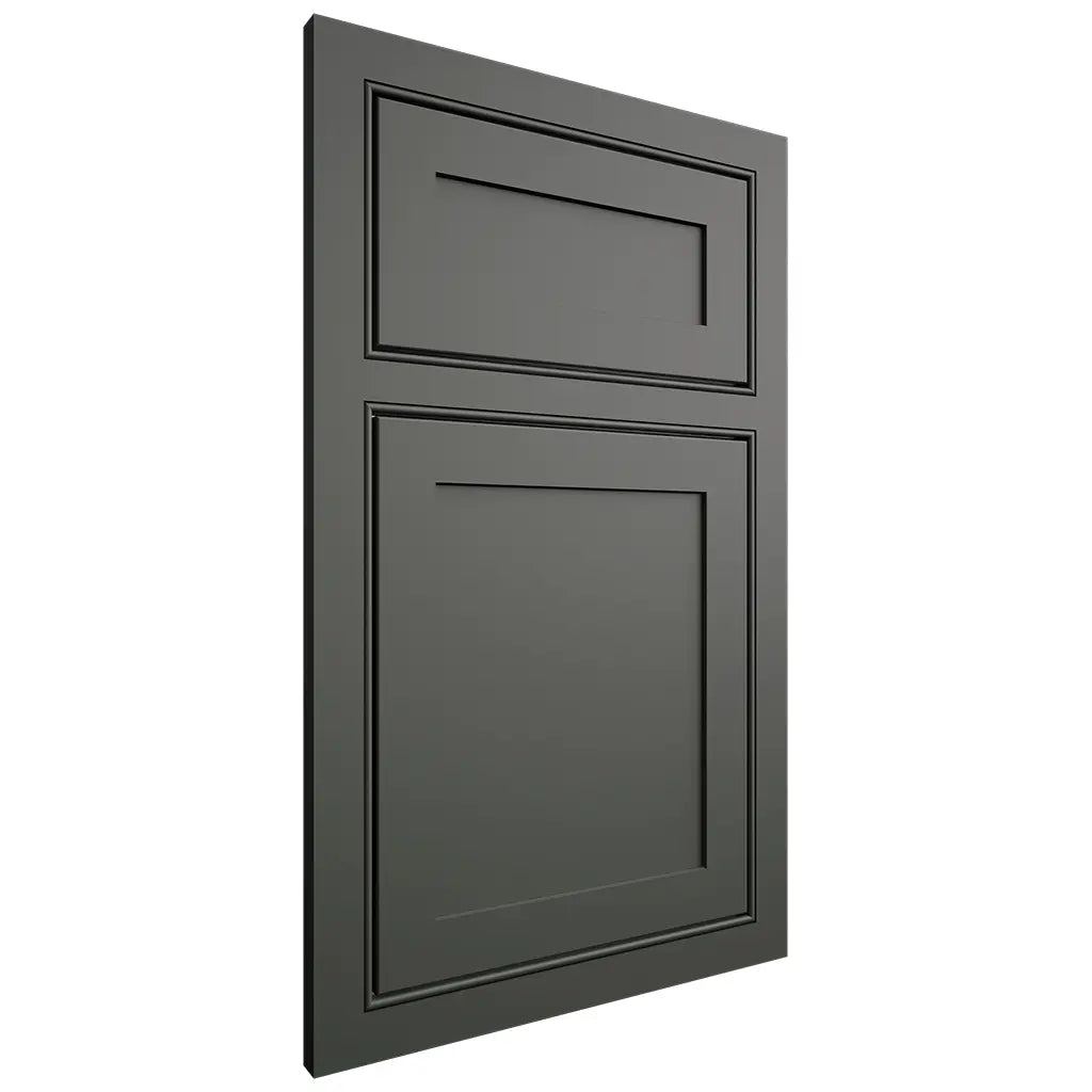 Shiloh Cabinetry Beaded Inset Malibu Paintable Pewter Green Door