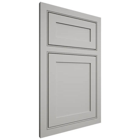 Shiloh Cabinetry Beaded Inset Malibu Paintable Unusual Gray Door