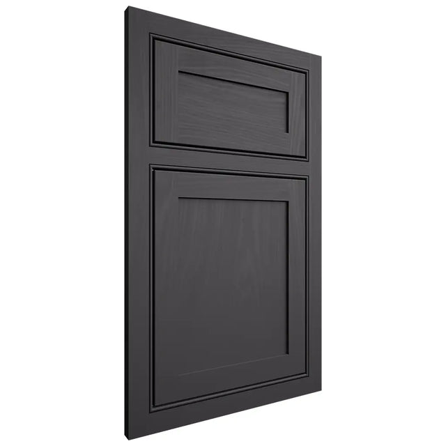 Shiloh Cabinetry Beaded Inset Malibu Poplar Plain Cut Cadet Door