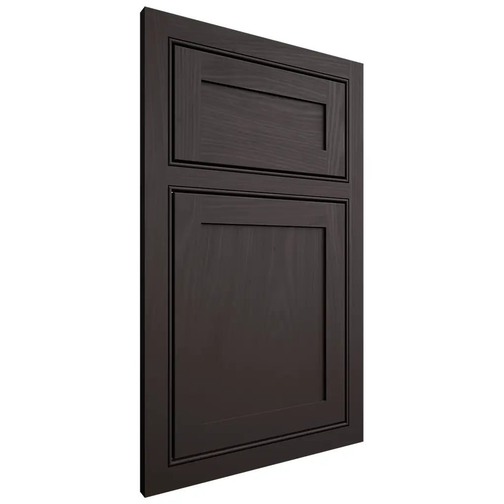 Shiloh Cabinetry Beaded Inset Malibu Poplar Plain Cut Carbon Door