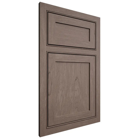 Shiloh Cabinetry Beaded Inset Malibu Poplar Plain Cut River Rock Door