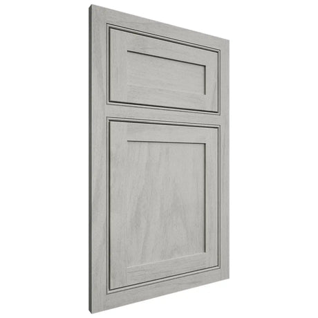 Shiloh Cabinetry Beaded Inset Malibu Poplar Plain Cut Stratus Door