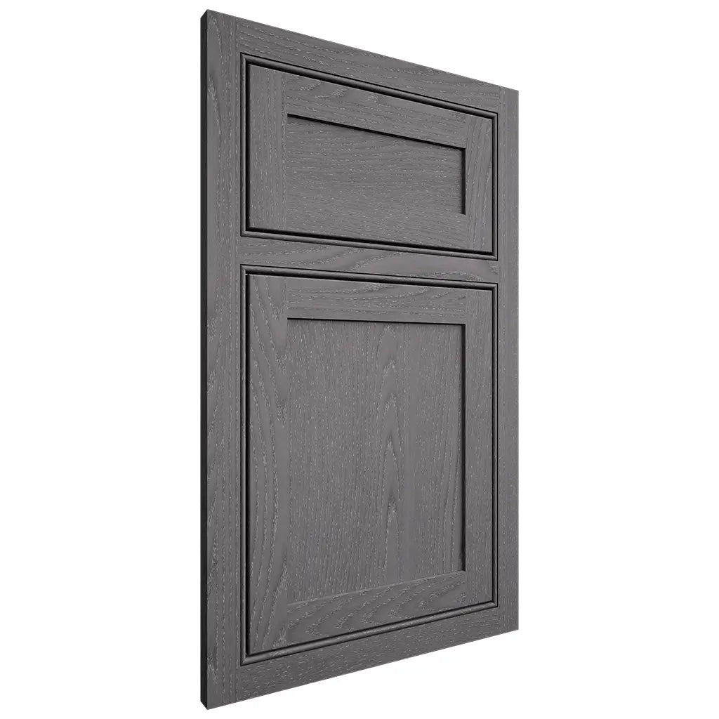 Shiloh Cabinetry Beaded Inset Malibu Red Oak Plain Cut Cadet Door
