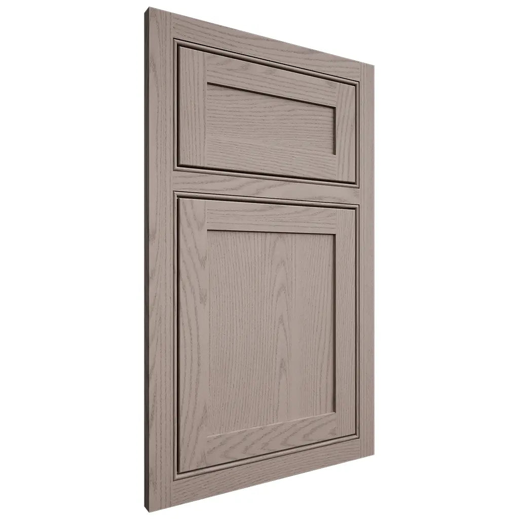 Shiloh Cabinetry Beaded Inset Malibu Red Oak Plain Cut Sterling Door