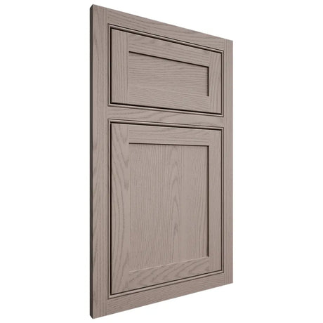 Shiloh Cabinetry Beaded Inset Malibu Red Oak Plain Cut Sterling Door