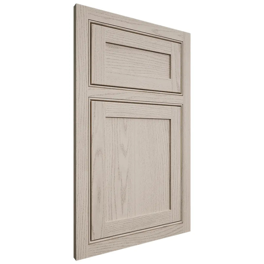 Shiloh Cabinetry Beaded Inset Malibu Walnut Plain Cut Seagull Door