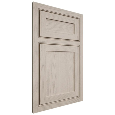 Shiloh Cabinetry Beaded Inset Malibu Walnut Plain Cut Seagull Door
