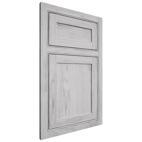 Shiloh Cabinetry Beaded Inset Malibu Walnut Plain Cut Stratus Door