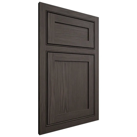 Shiloh Cabinetry Beaded Inset Malibu White Oak Plain Cut Creekside Door